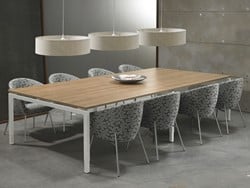 Grote vergadertafel 320x160cm Quad 4