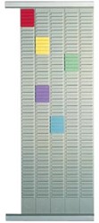 Nobo planbordpaneel index 4, 54 vakjes 96 x 12,8 cm