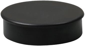 Ronde magneten diameter 20 mm zwart blister van 8 stuks