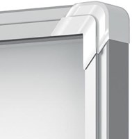 Binnenvitrine met draaideur en slot, magnetisch 8 x A4 Nobo Premium Plus-1