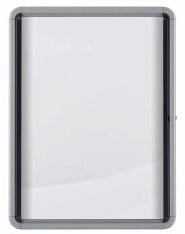 Nobo Premium Plus binnenvitrine, draaideur met slot, magnetisch, 9 x A4