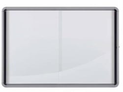 Nobo binnenvitrine met schuifdeur magnetisch 12 x A4