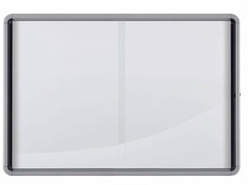 Nobo binnenvitrine met schuifdeur magnetisch 12 x A4
