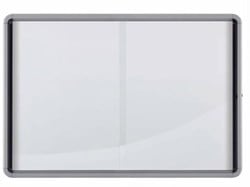 Nobo binnenvitrine met schuifdeur magnetisch 12 x A4
