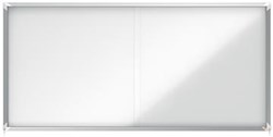 Nobo binnenvitrine met schuifdeur magnetisch 27 x A4