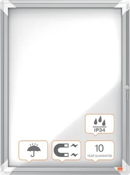 Informatiebord buiten 4x A4 Nobo 69,2 x 53,2 x 4,5cm