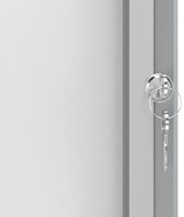 Nobo Premium Plus buitenvitrine, draaideur met slot, magnetisch, 6 x A4-2