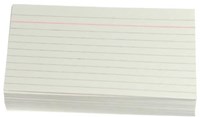 Class'ex witte systeemkaarten 180 g/m², ft 7,5 x 12,5 cm, gelijnd-2