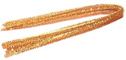 Chenilledraad goud