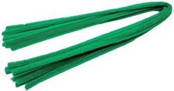 Chenilledraad groen 50 cm