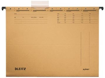 Leitz verticale hangmappen, A4 formaat, gems, pak van 25 stuks-2