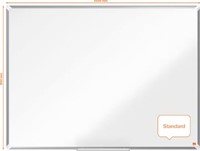 Magnetisch whiteboard 120x90cm Nobo Premium Plus emaille-2