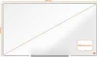 Magnetisch Whiteboard 89x50cm Emaille Nobo Impression Pro Widescreen-2