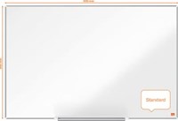 Whiteboard Magnetisch 90x60cm Nobo Impression Pro Emaille-2