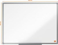 Magnetisch Whiteboard 45 x 60 cm Emaille Nobo Essence-2