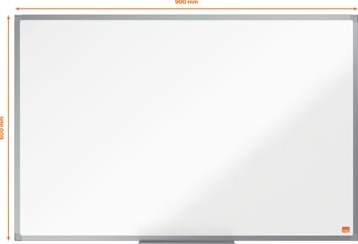 Whiteboard emaille magnetisch 60 x 90 cm Nobo Essence-2