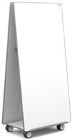 Nobo Move & Meet mobiel systeem met 2 whiteboard panelen, ft 180 x 90 cm