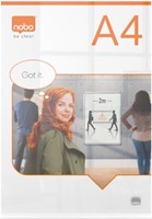 A4 houder met voet Nobo Premium Plus acryl-2