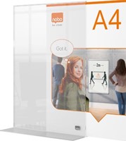 A4 houder met voet Nobo Premium Plus acryl-3