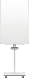 Nobo Move & Meet mobiele stalen flipover 70 x 100 cm