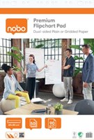 Nobo premium papierblok voor flipcharts 60 x 85 cm blok van 50 vel op rol-4