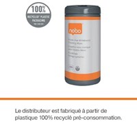 Nobo vochtige reinigingsdoekjes voor whiteboard, 100 stuks-2