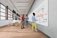 Magnetic Whiteboard 90 x 120 cm Staal Nobo Infinity-2
