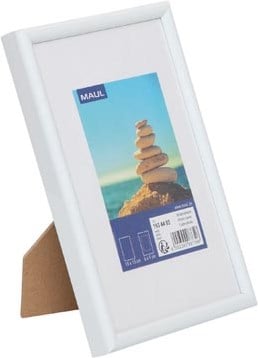 MAULart fotolijst kunststof frame 10 x 15 cm wit-2