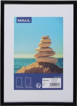 MAULart fotolijst, kunststof frame, ft 15 x 21 cm, zwart