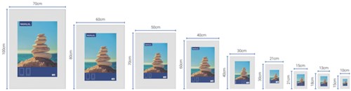 Fotolijst MAUL 13x18cm aluminium lijst-2