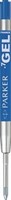 Parker Quink Gel vulling voor balpen medium blauw blister met 2 stuks-2