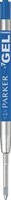 Parker Quink Gel vulling voor balpen medium blauw blister met 2 stuks-2