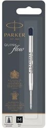 Parker Quinkflow vulling voor balpen medium zwart op blister
