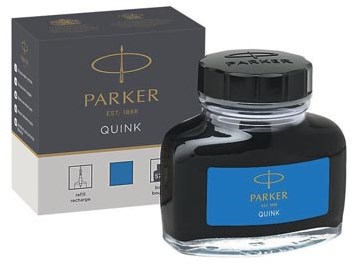 Parker Quink inktpot koningsblauw