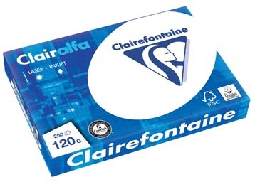 Clairefontaine presentatiepapier A4 120 gram pak van 250 blad