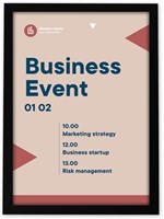 Europel zelfklevend kader ft A3, zwart, pak van 2 stuks-3