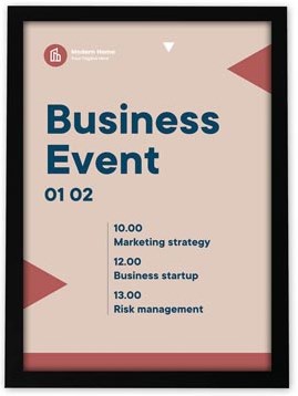 Europel zelfklevend kader ft A3, zwart, pak van 2 stuks-3