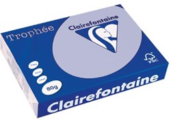 Gekleurd papier  A4  80 g  500 vel lavendel Clairefontaine Trophée