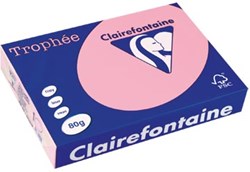 Kopieerpapier Trophée A4 80gr roze 500 vel