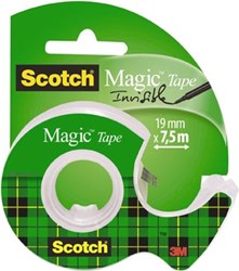 Scotch® plakband Magic  Tape ft 19 mm x 7,5 m, blister met dispenser