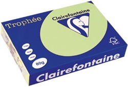 Gekleurd papier  A4  80 g  500 vel  groen Clairefontaine Trophée