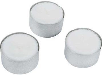 Cosy & Trendy theelichtjes 8H wit pak van 50 stuks
