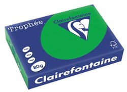 Clairefontaine papier gekleurd Trophée Intens A4 80 g 500 vel biljartgroen