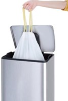 Afvalzak EKO MDPE type B met trekband 40x45cm 7-9L wit-2