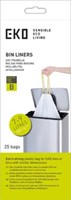 Afvalzak EKO MDPE type B met trekband 40x45cm 7-9L wit