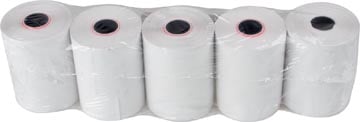 Thermorol BPA-vrij, ft 57 mm, diameter +- 47 mm, asgat 12 mm, lengte 25 meter