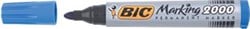 Bic permanent marker 2000-2300 blauw schrijfbreedte 1,7 mm ronde punt