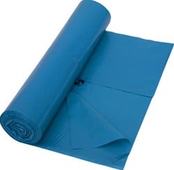 Blauwe vuilniszakken 120 liter 38 micron 70 x 110 cm 25 stuks