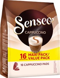 Senseo cappuccino zakje van 16 koffiepads