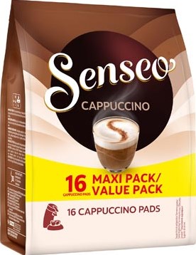 Senseo cappuccino zakje van 16 koffiepads